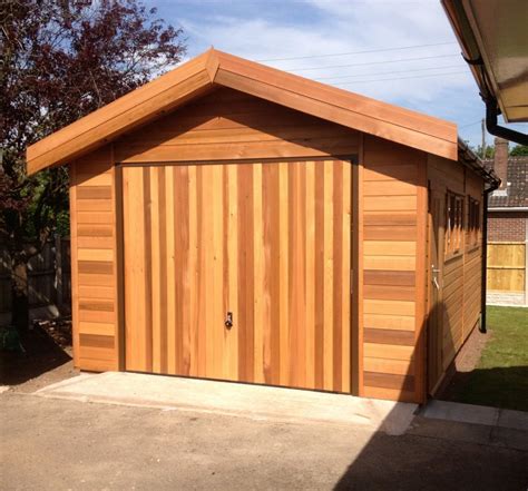 Click on picture for details. Wooden Garages UK, Timber Garages For Sale - Tunstall Garden Buildings