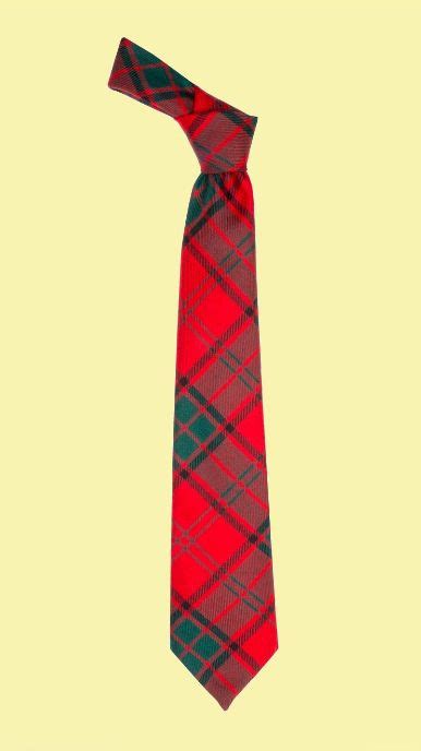 Maxwell Modern Clan Tartan Lightweight Wool Straight Mens Neck Tie