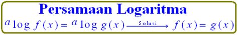 Soal Dan Pembahasan Persamaan Logaritma Biology Page
