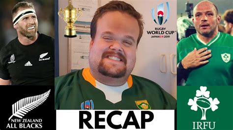 all blacks vs ireland recap rugby world cup quarter final youtube