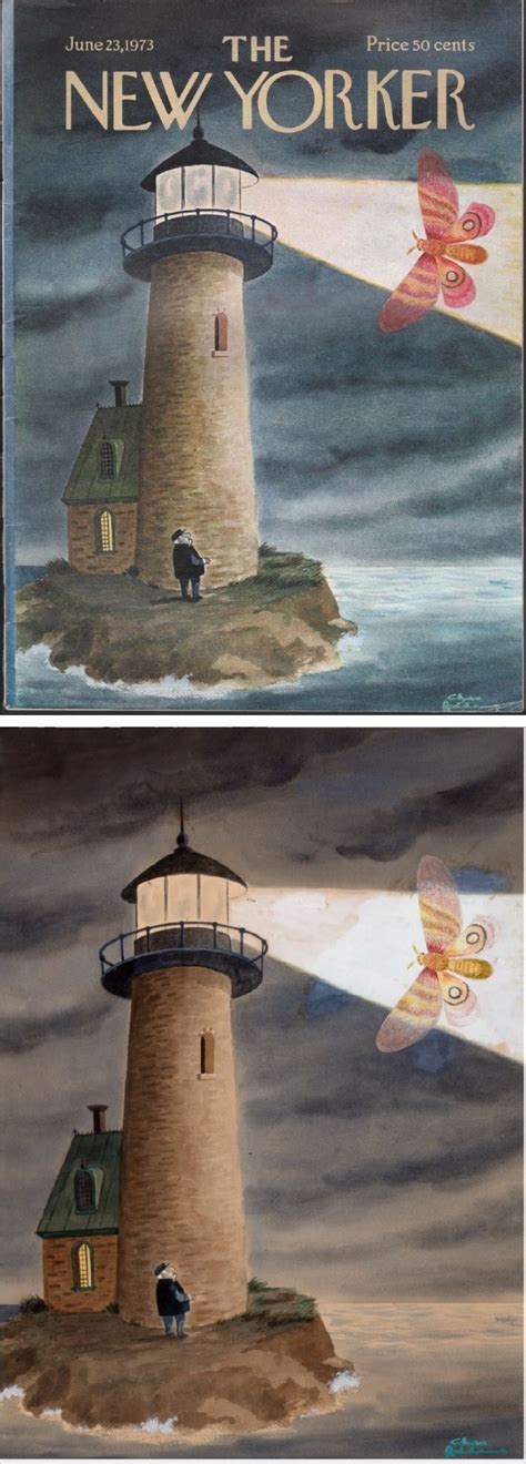 CHARLES SAMUEL ADDAMS - June 23, 1973 The New Yorker - cover by eBay