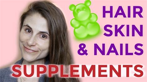 Supplements For Hair Skin And Nails Dr Dray Youtube Dr Dray