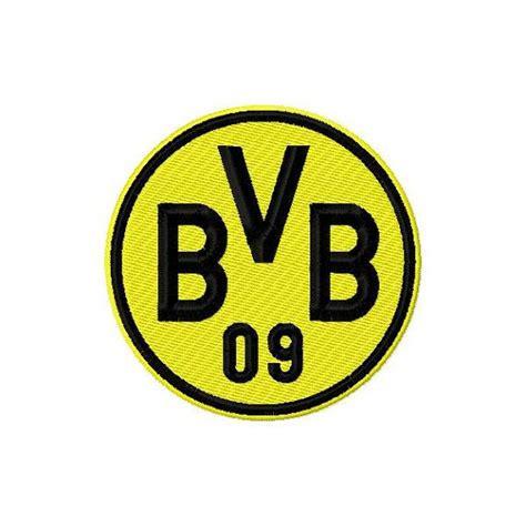 Borussia Dortmund logo machine embroidery design | Borussia dortmund