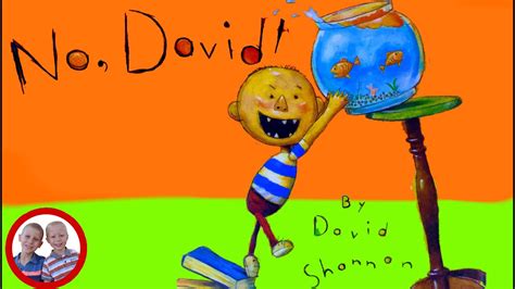 Kids Books Read Aloud No David By David Shannon Story Time With