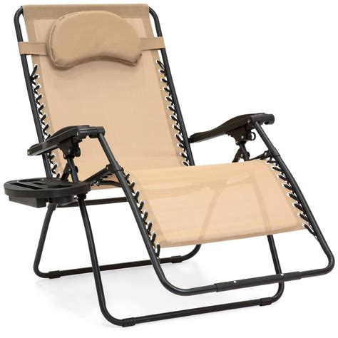 A good set of folding patio chairs is always smart to have on hand. Best Choice Products Oversized Folding Zero Gravity ...