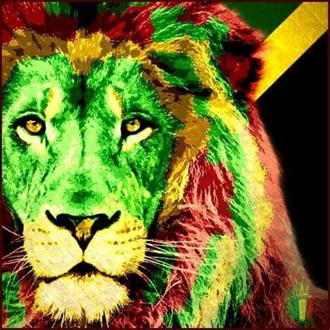Rastafari Jamaica Rasta Lion Rasta Colors Lion