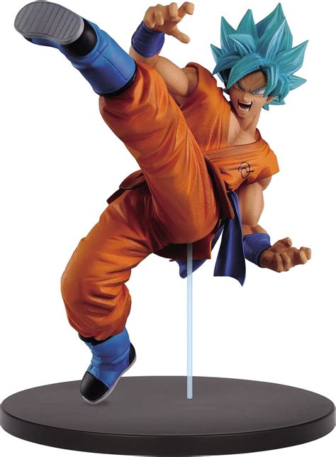 Dragon Ball Super Figura Statua Cm Son Goku God Super Sayan Fes