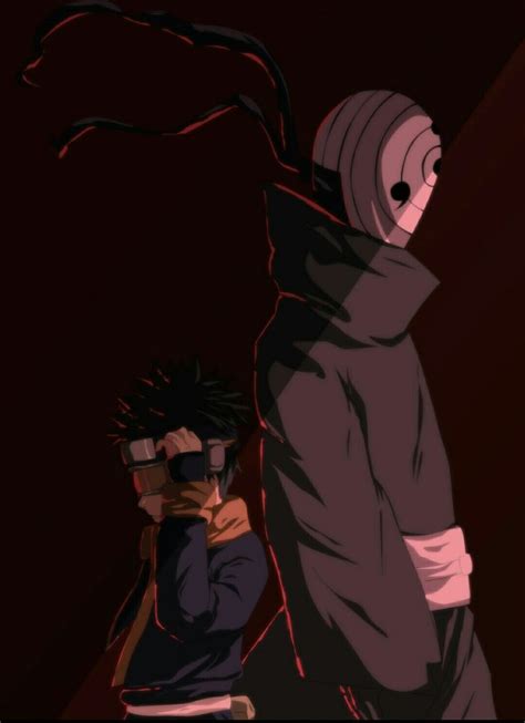 Obito Uchiha Tobithe Masked Man Naruto Mangá Anime Naruto