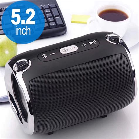 Wholesale Aluminum Drum Style Portable Bluetooth Speaker With Carry
