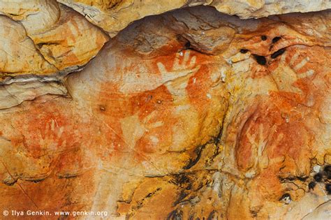 Aboriginal Rock Art Paintings At Ngamadjidj Shelter Print Photos
