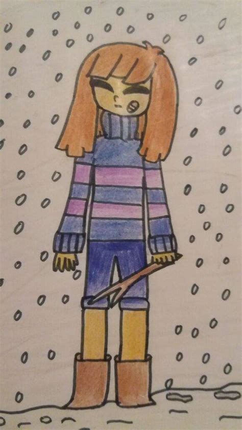 Another Frisk Drawing Undertale Amino