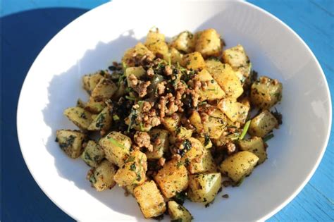 Lebanese Spicy Mince And Potatoes By Zaatar And Zaytoun