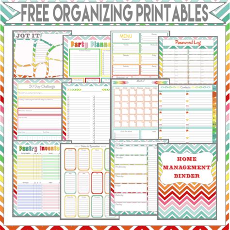 DIY Home Sweet Home | Free printables organization, Organization
