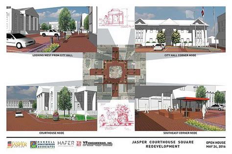 Jasper City Officials Continuing Work On Courthouse Square Project