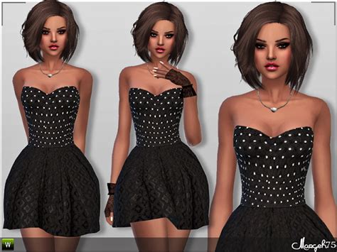 Millie Skater Dress By Margie At Sims Addictions Sims 4 Updates