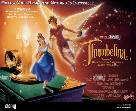Film Posters Thumbelina 1994 Stock Photo Alamy