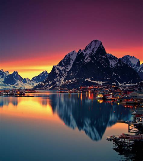 1920x2160 Resolution Lofoten Sunrise Near Sea Mountains Norway Island