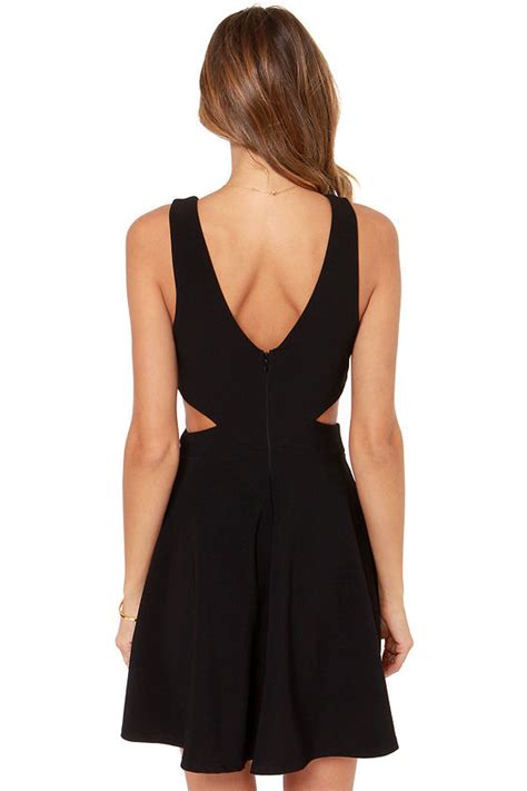Sexy Black Dress Little Black Dress Cutout Dress 4100