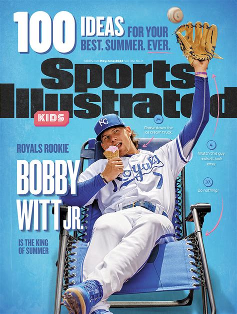 Kansas City Royals Bobby Witt Jr Issue Cover By Sports Illustrated