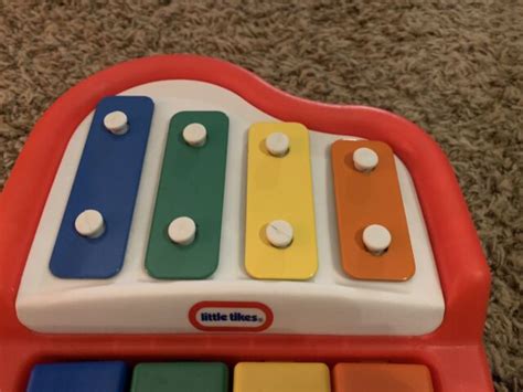 Little Tikes Tap A Tune Pretend Play Red Toy Piano Xylophone Baby