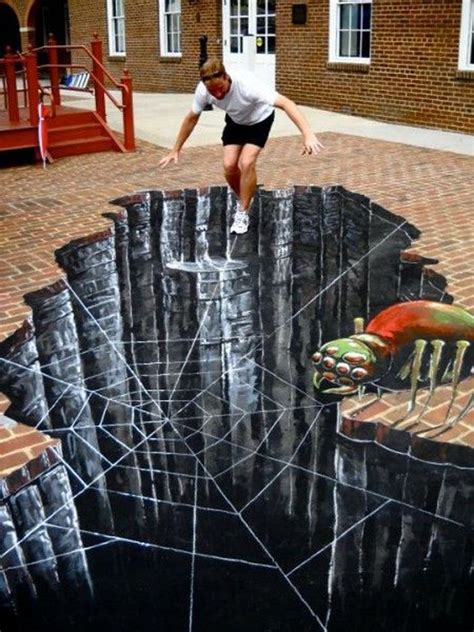 Incredible Stunning 3d Street Art 27 Street Art Illusions Pavement