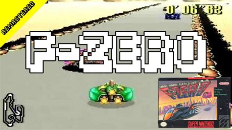 F Zero Super Nintendo Crgr Remastered Classic Retro Game Room Youtube