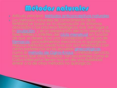 Ppt M Todos Anticonceptivos Powerpoint Presentation Free Download Id