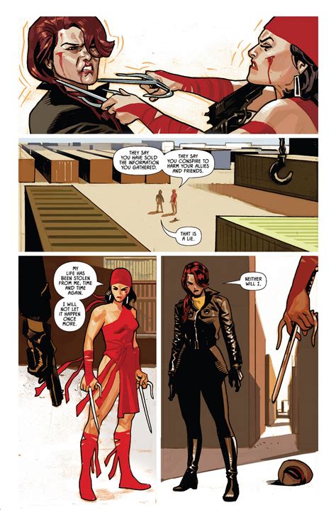 Elektra Vs Black Widow Battles Comic Vine