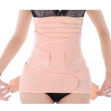 An abdominal binder is a wide compression belt made from elastic that encloses your abdomen. Beauty Acrylic - Generic Women 3 in 1 Postpartum Girdle ...