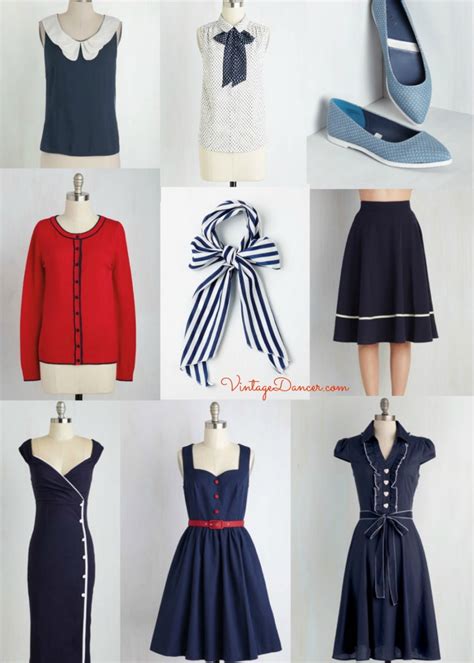 Vintage Sailor Clothes Nautical Theme Clothing 1920s 1950s