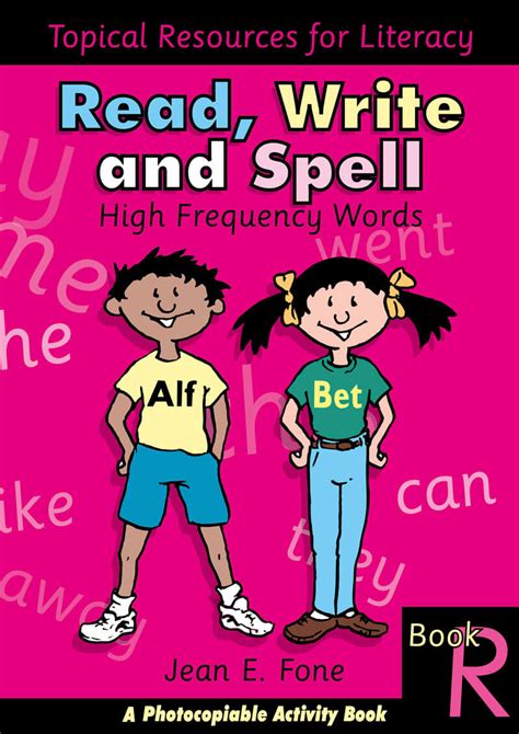 Read Write And Spell Book R Topical Resources
