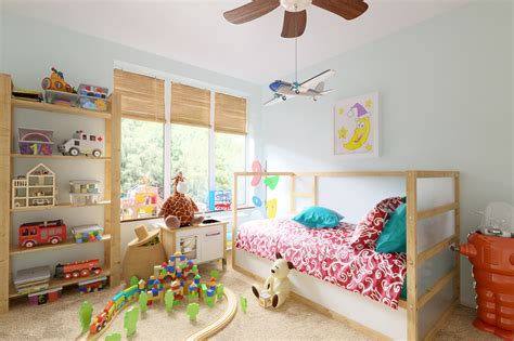 Free Modern Child Bedroom Interior Scene ~ Free 3d Models And Scenes