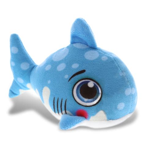 Dollibu Blue Shark Stuffed Animal Plush Toy Kids And Adults Huggable