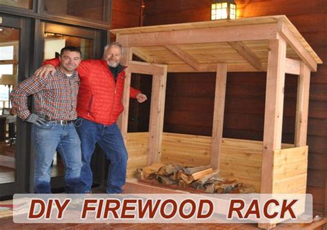 How To Build A Firewood Rack Diy Diy Projects With Pete