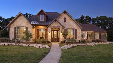 Stone And Brick Single Story Texas Homes Aol Image Search Results