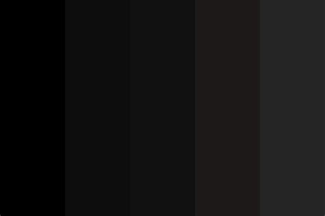 50 Shades Of Grey Color Palette