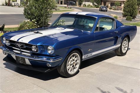 No Reserve 1965 Ford Mustang Shelby Gt350 Custom Fastback 4 Speed The