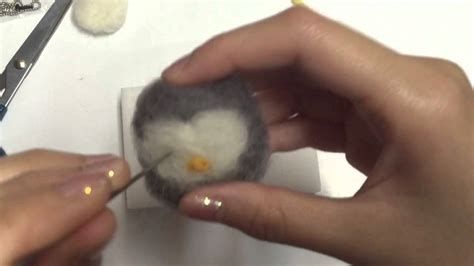 Cute Little Owl Needle Felt Tutorial Youtube