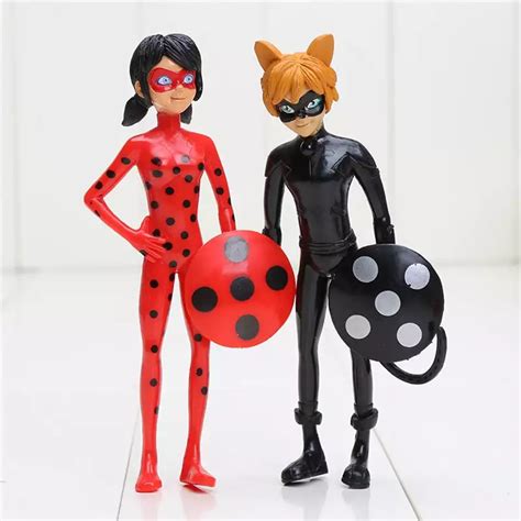 Ladybug Pcs Action Figure And Cat Noir Miraculous Action Figures Sexiezpicz Web Porn