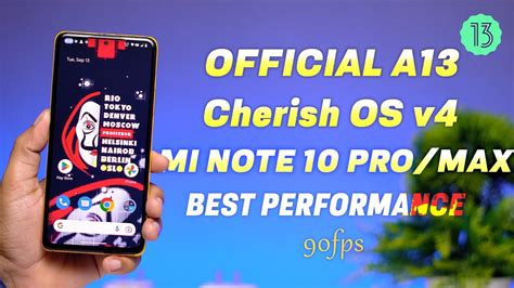 Must Try Android 13 Cherish Os V40 Official For Redmi Note 10 Promax