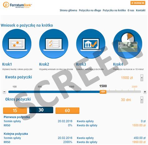 Ferratum bank kdykoliv převede až 35 000 kč na váš účet a jen na vás záleží, kdy a v kolika splátkách nám je vrátíte zpět. AntyHACZYK: Ferratum Bank - opinie o pożyczkach online w ...