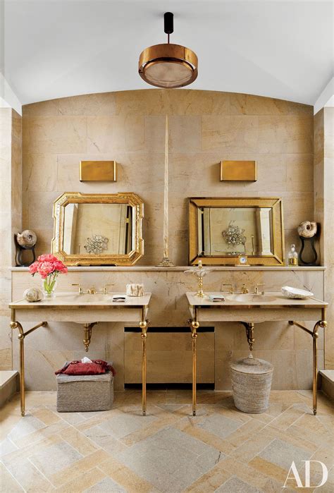 Brass Accents Decorating Inspiration Photos Architectural Digest