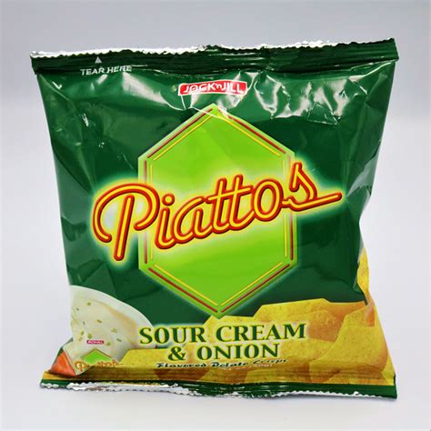 Piattos Sour Cream And Onion Potato Chips Salangi Ko Pu