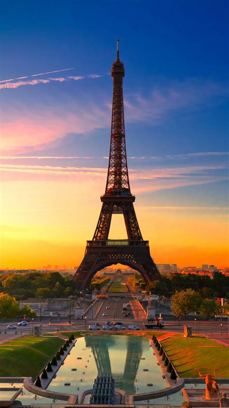 Wallpaper Eiffel Tower Paris France Tourism Travel