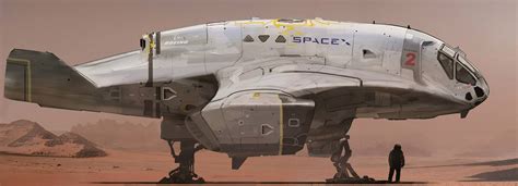 Concept Ships Mars Lander Concept Art From Last Days On Mars