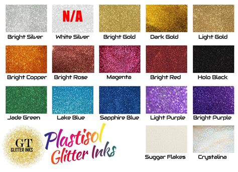 Gt Glitter Inks Welcome To Florida Flexible Screen Printing Products
