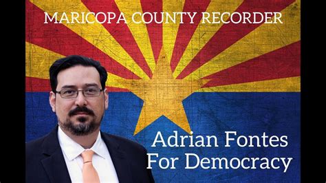 Vote For Adrian Fontes Promotional Vlog Maricopa County Recorder