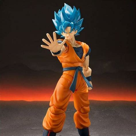 Dragon Ball Super Sh Figuarts Super Saiyan Blue Hair Goku Shfiguarts