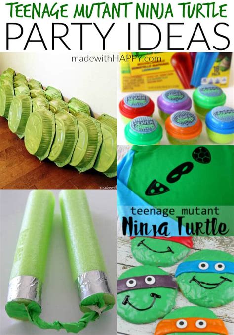 47 Top Images Ninja Turtles Birthday Decorations 75 Diy Teenage