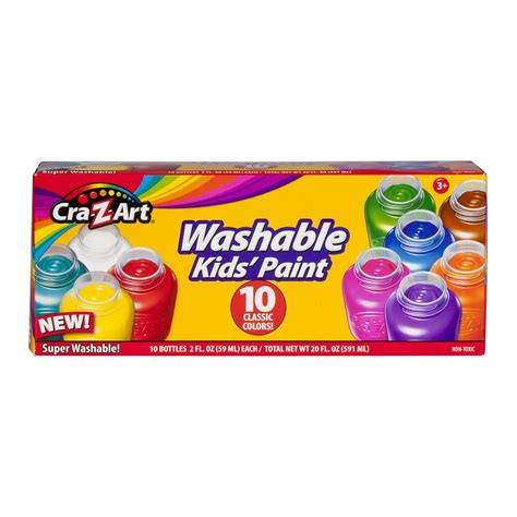 Cra Z Art Washable Kids Paint 10 Pack
